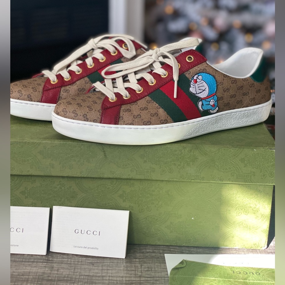 Authentic Doraemon Gucci shoes
